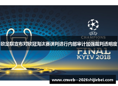 欧足联宣布对欧冠淘汰赛误判进行内部审计加强裁判透明度